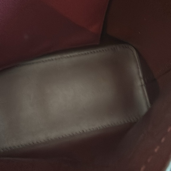 Tory Burch McGraw Tassel Tote - Burgundy - Picture 9 of 10